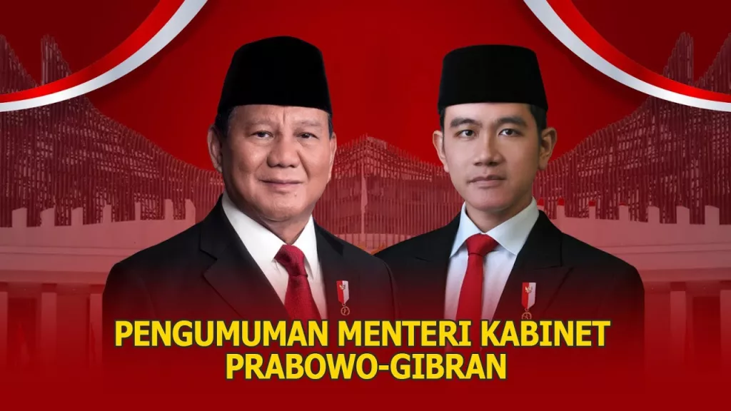 Kabinet Merah Putih: Prabowo dan Gibran Kenalkan 48 Menteri Baru untuk Indonesia