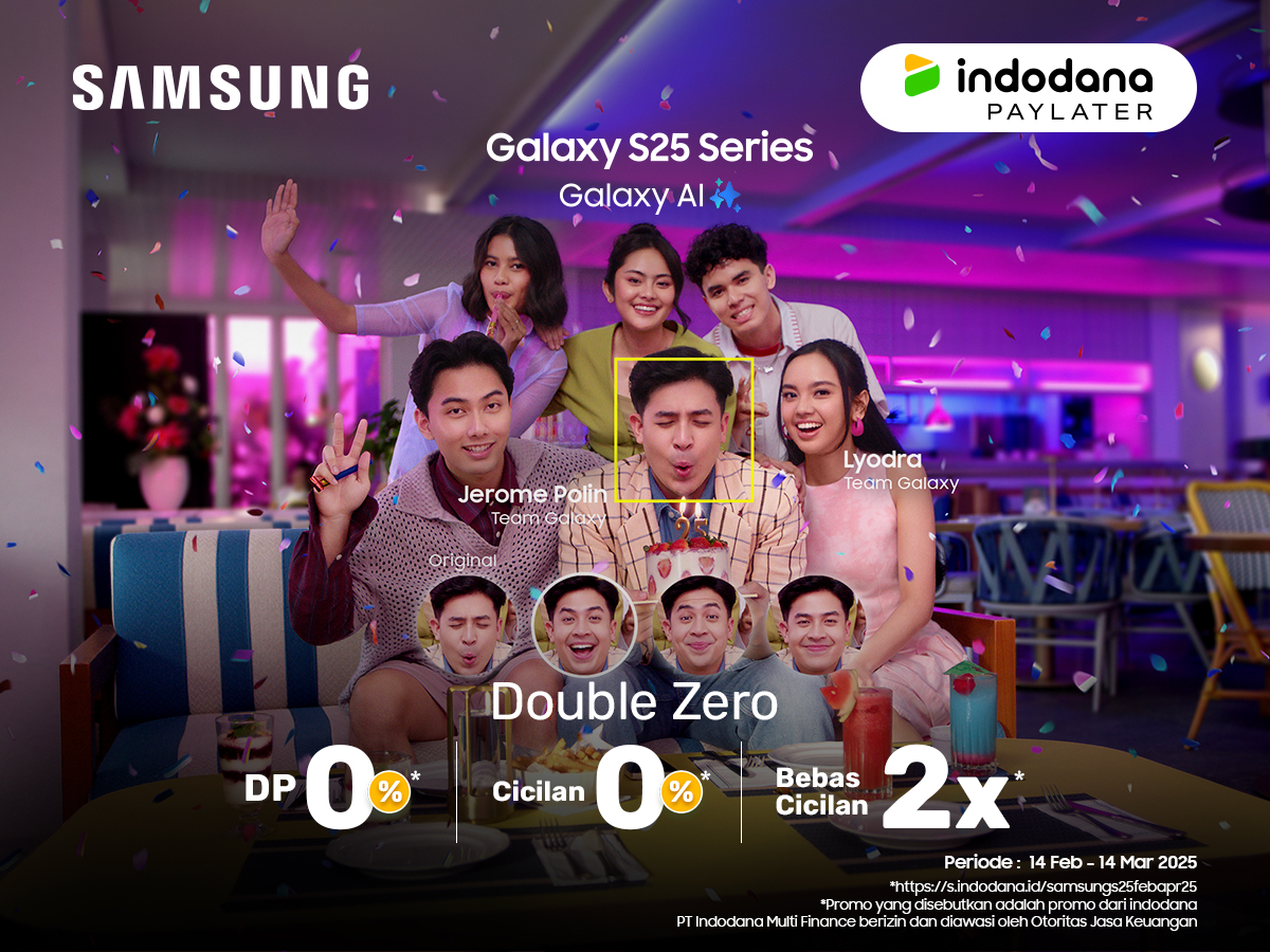 Indodana PayLater x Samsung S25 Series