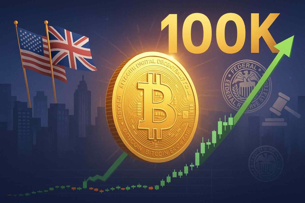 Bitcoin di atas US$100K