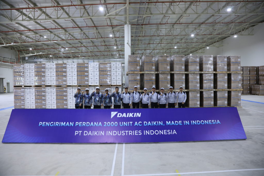 Baru Diluncurkan, DAIKIN Kirim 2.000 Unit AC Nusantara Prestige Buatan Pabrik Indonesia ke Dealer di Seluruh Indonesia