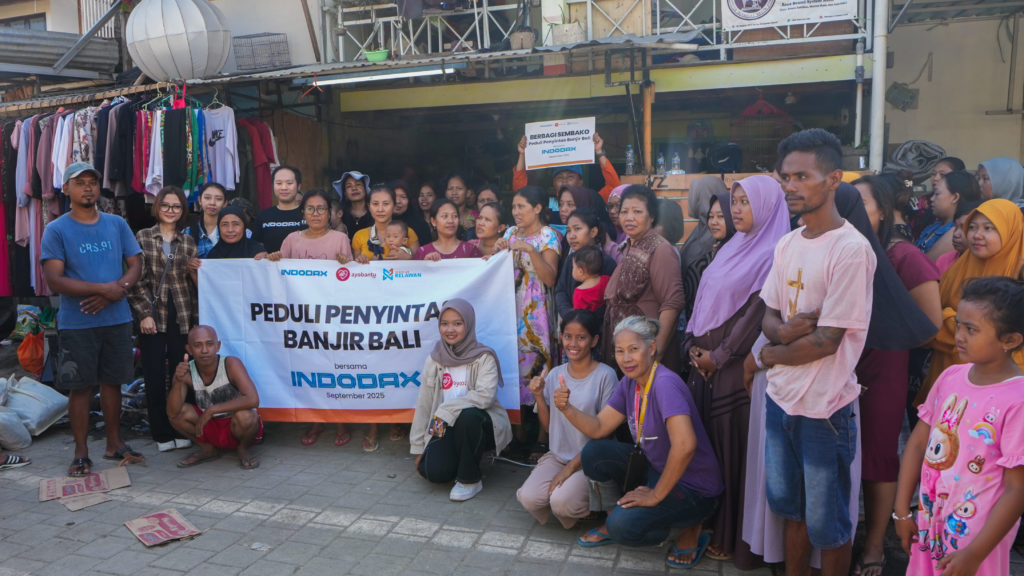 komunitas kripto untuk uluran tangan ke korbab banjir bali