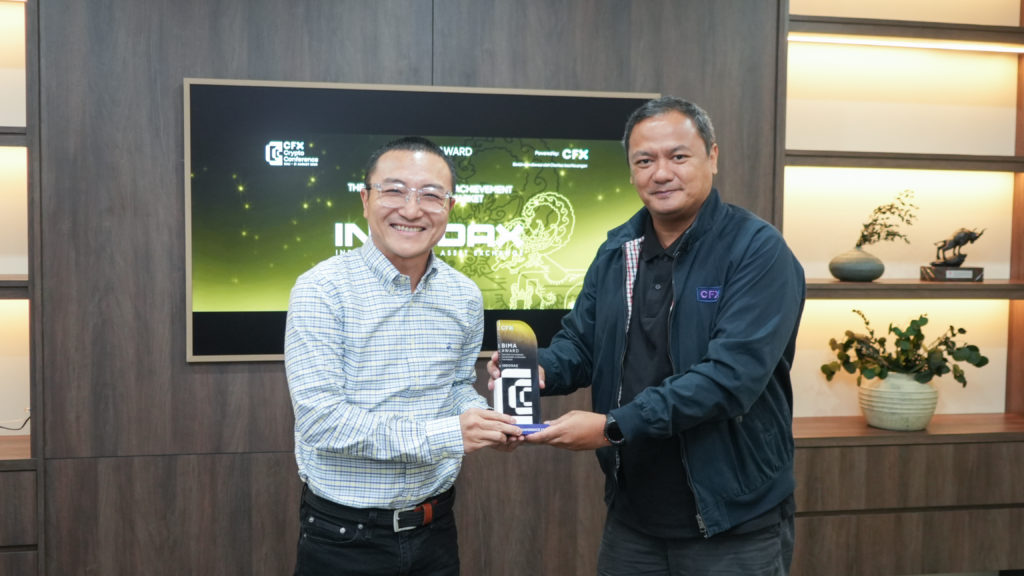 Indodax Raih Penghargaan dari CFX Crypto Conference