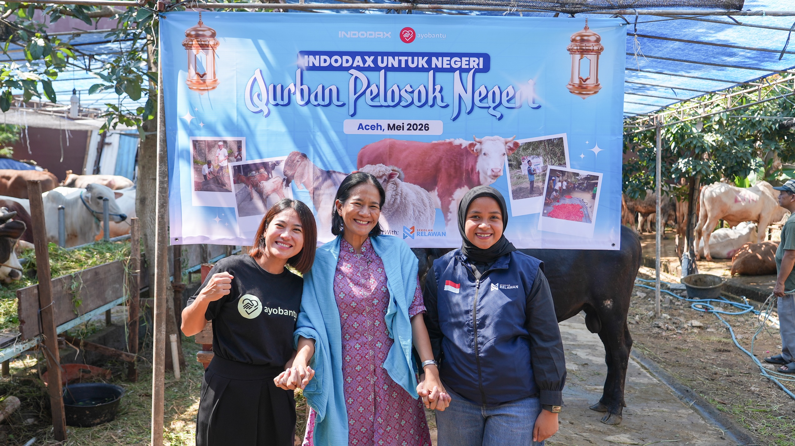 INDODAX CSR w_ AyoBantu dan Sekolah Relawan
