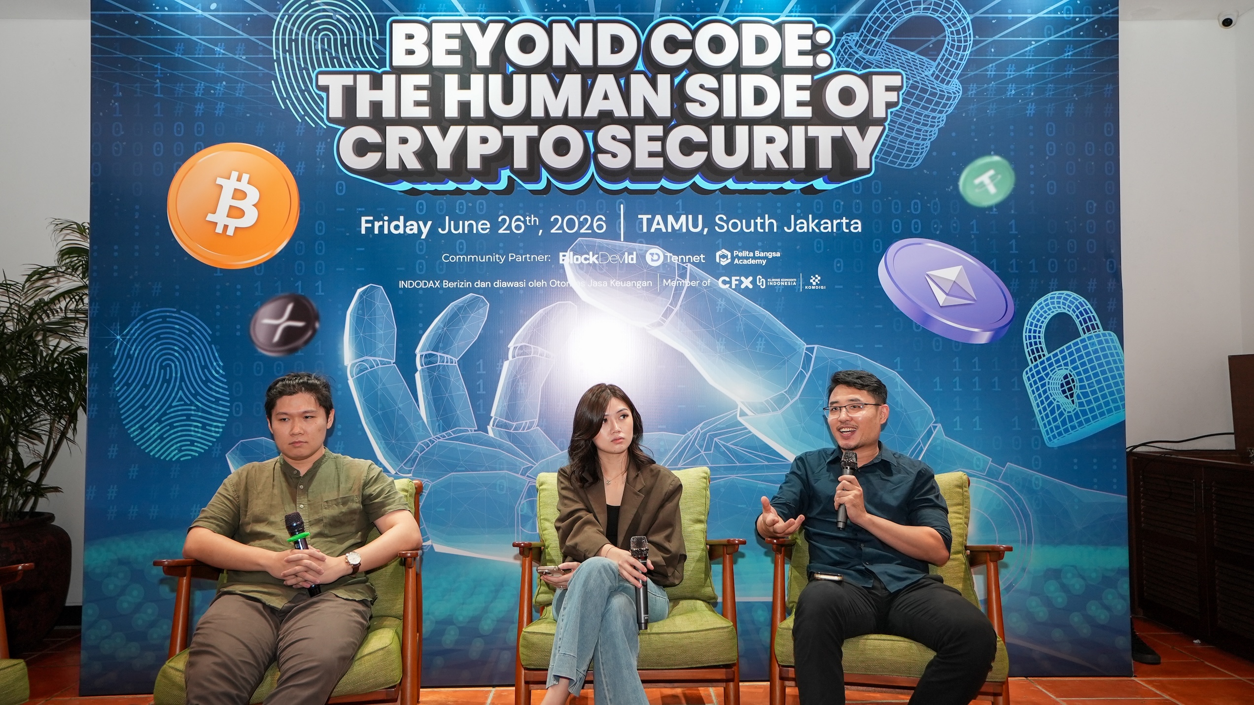 Event Crypto Security INDODAX