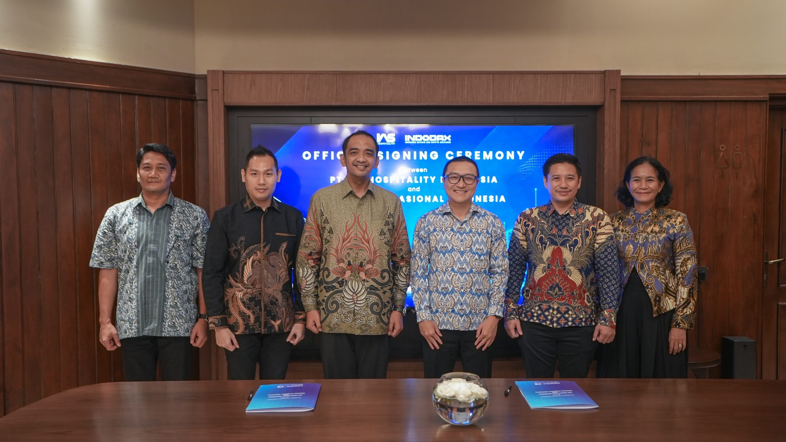 MOU Signing IAS Hospitality X INDODAX_Jajaran Manajemen