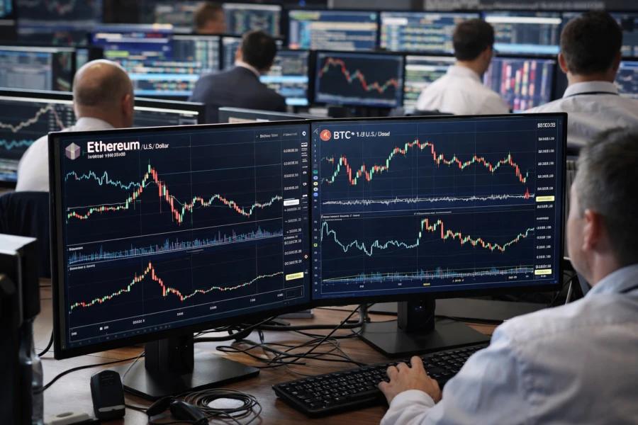 harga bitcoin dan ethereum