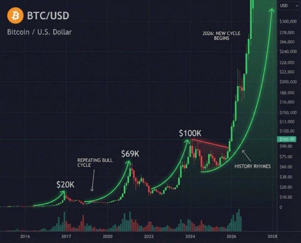 harga bitcoin menuju US100,000